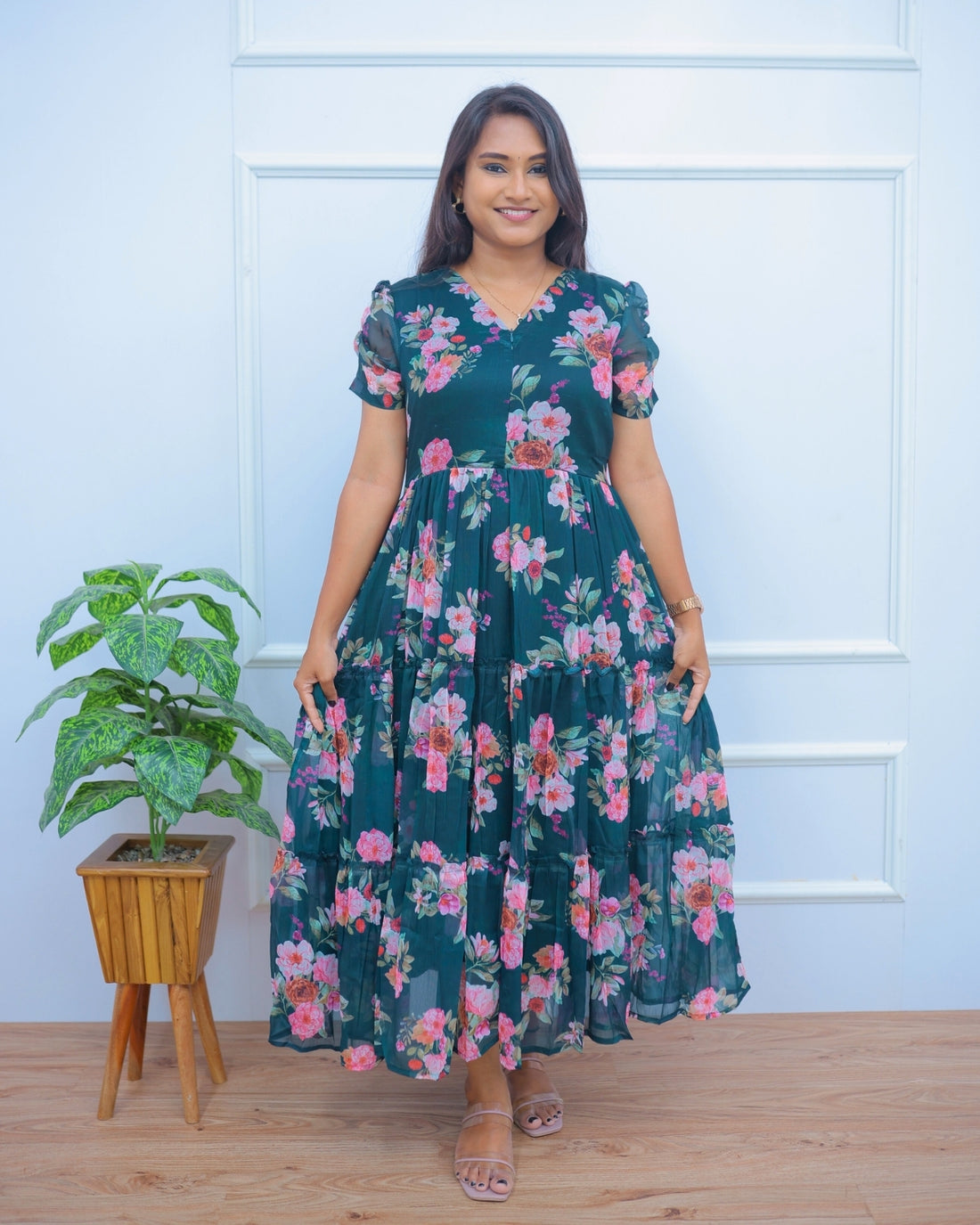 Pavithra | Maternity Kurti with Lining [CENTER ZIP]