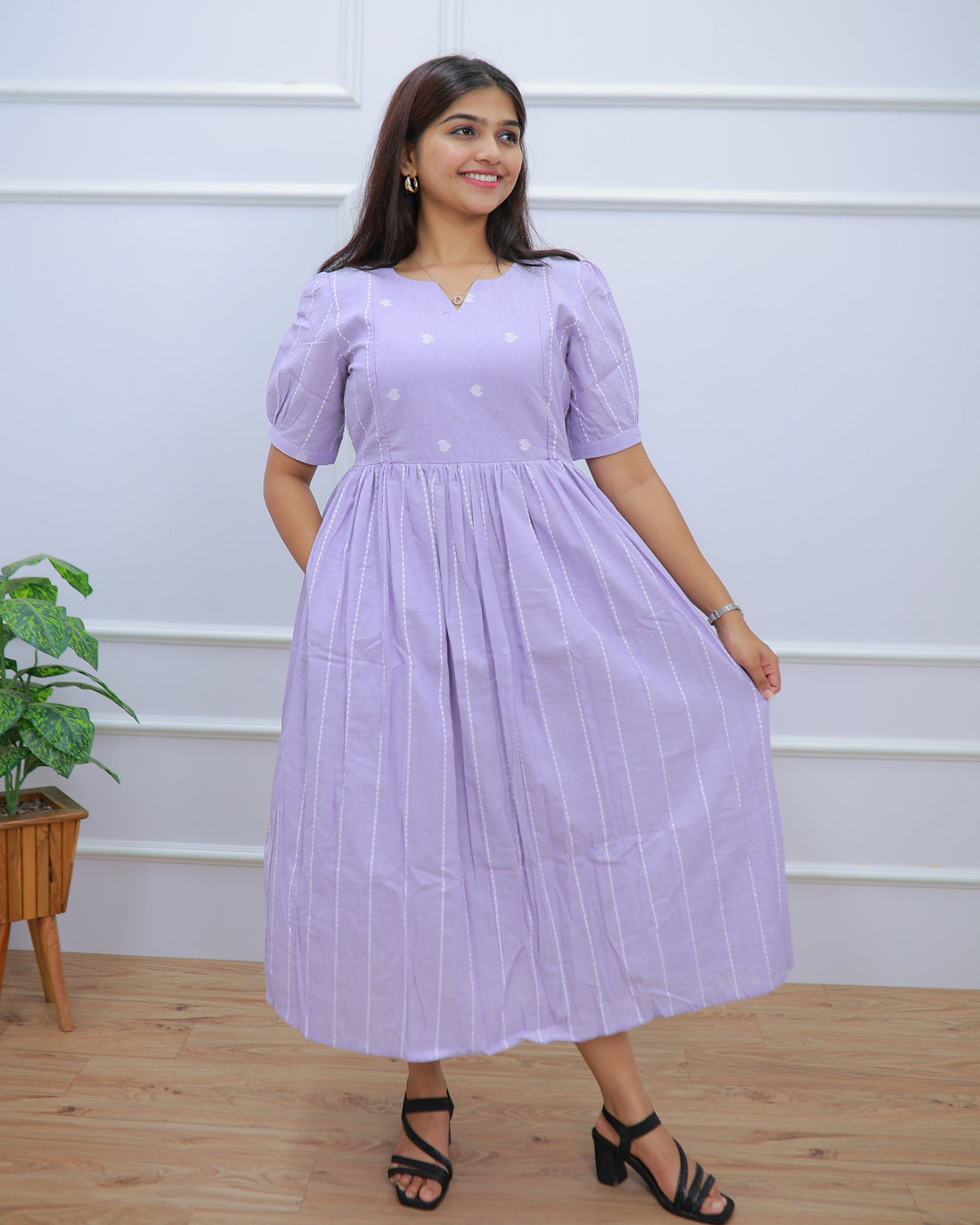 Lovely V1 | Maternity Maxi with Full Lining [Double Side Zips]