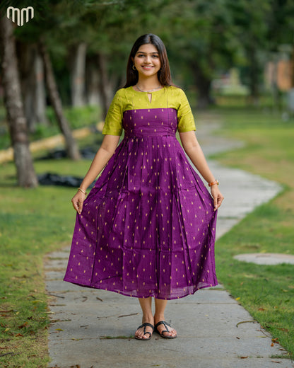 Abiramy | Maternity Maxi with Full Lining [Double Side Zips] DISPATCH DATE_SEP 16
