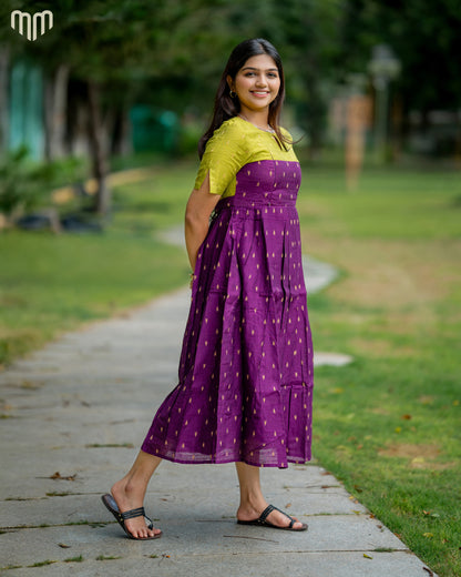 Abiramy | Maternity Maxi with Full Lining [Double Side Zips] DISPATCH DATE_SEP 16
