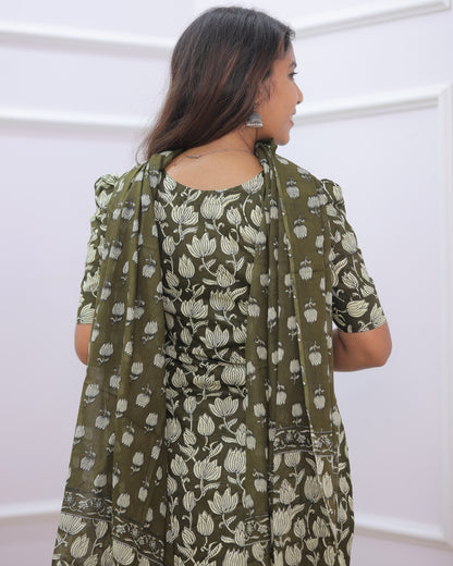 Nakshatra | Maternity Kurti with Lining [TOP + PANT + DUPATTA]