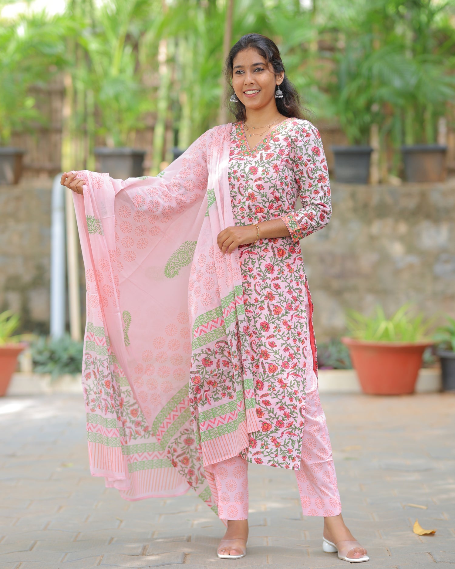 Rathi | Maternity Kurti with Lining [TOP + PANT + DUPATTA]