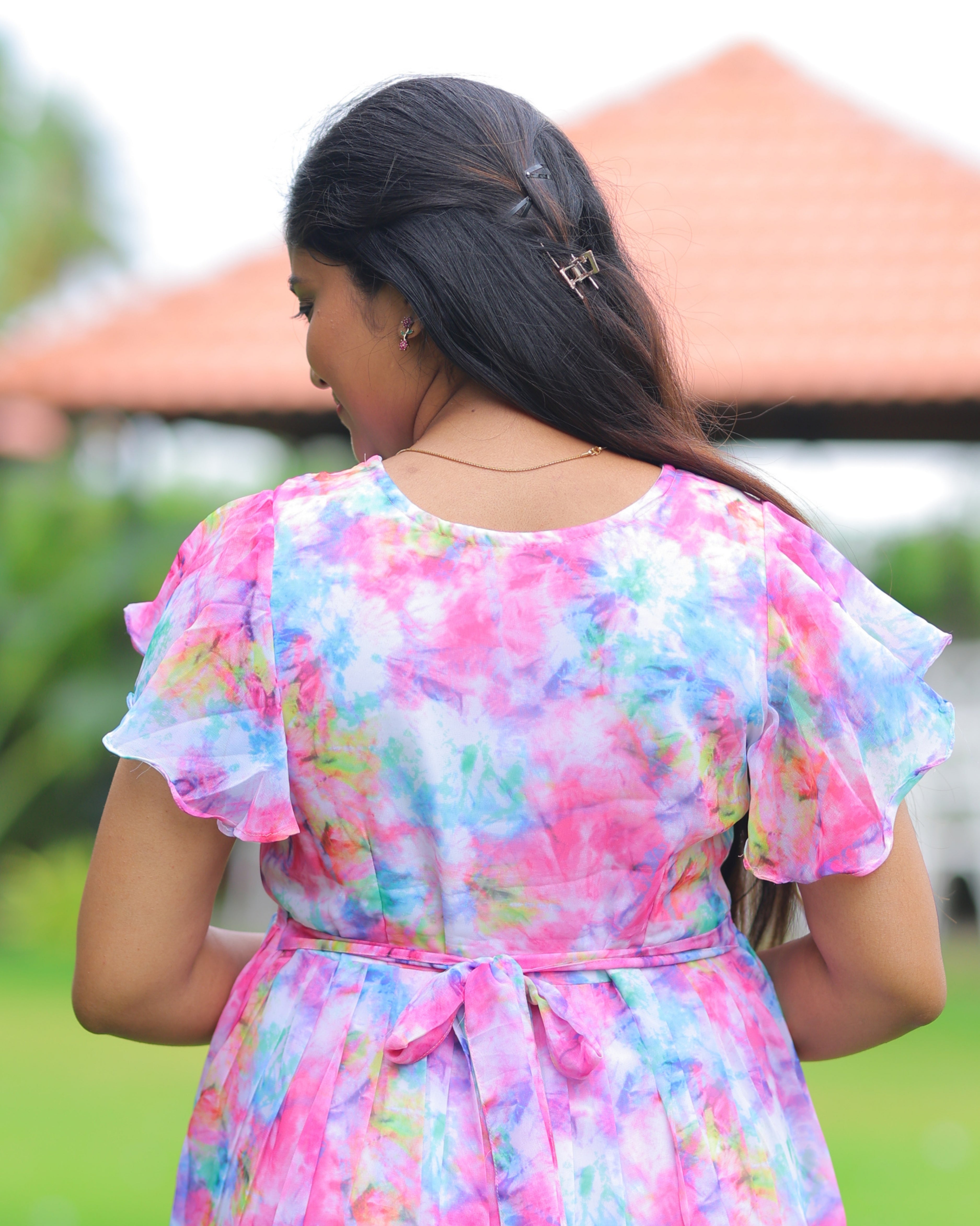 Sreya | Maternity Maxi with Full Lining [Double Side Zips]