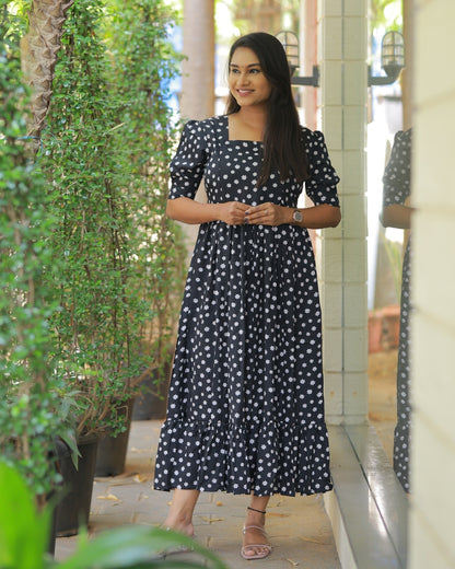 Pretty Black | Maternity Kurti