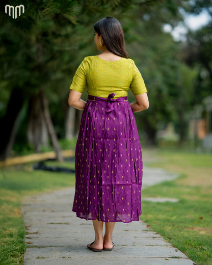 Abiramy | Maternity Maxi with Full Lining [Double Side Zips] DISPATCH DATE_SEP 16