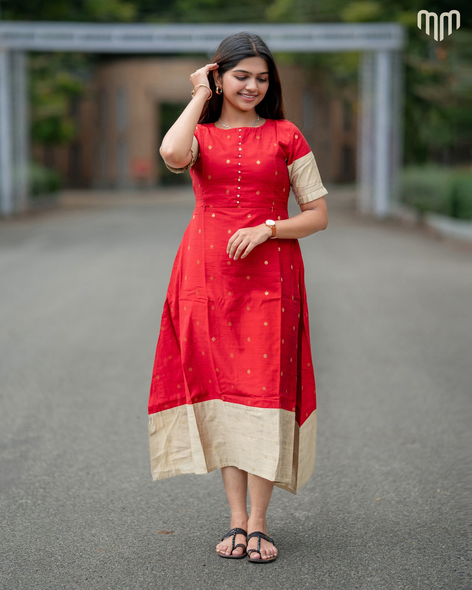 Damyanti | Maternity Maxi with Full Lining [Double Side Zips] DISPATCH DATE_SEP 16
