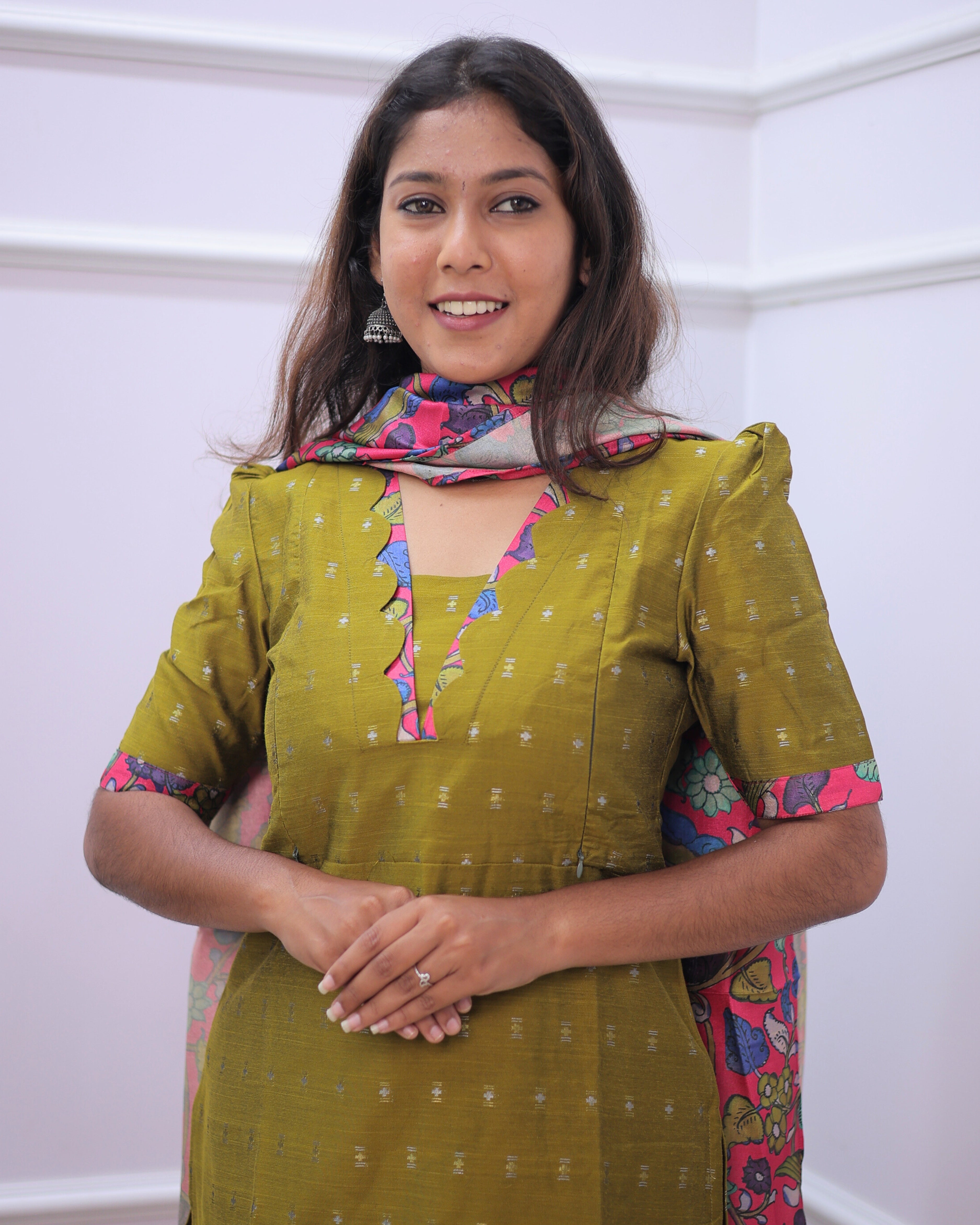 Magizhini | Maternity Kurti with Lining [TOP + DUPATTA]