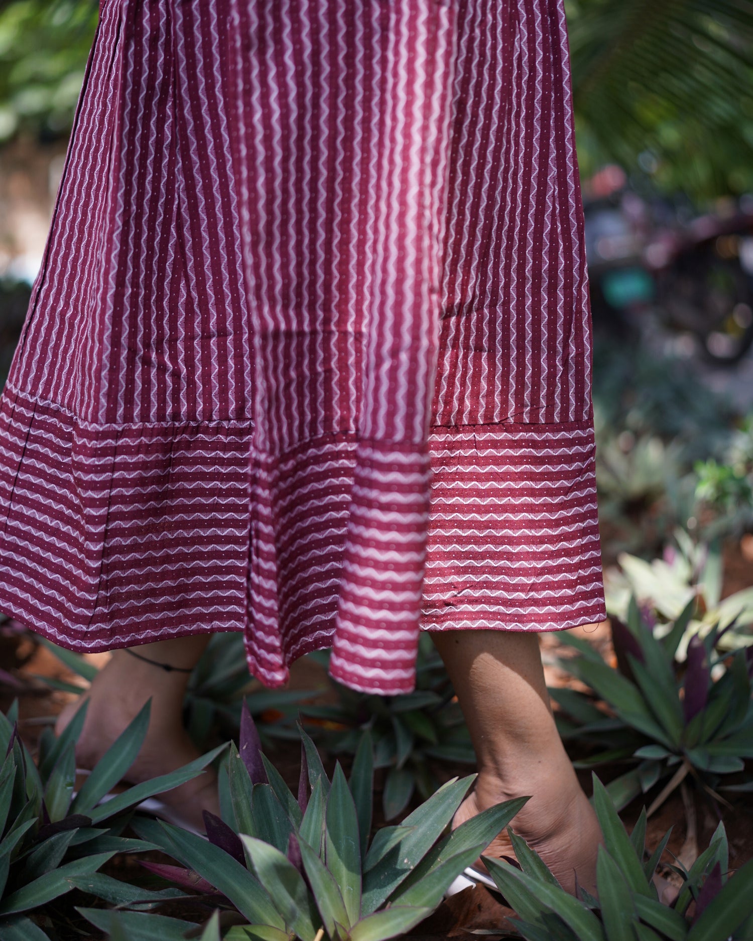 M-Parvati | Maternity Maxi with Top Lining [Double Side Zips] - DISPATCH DATE _ SEP 01