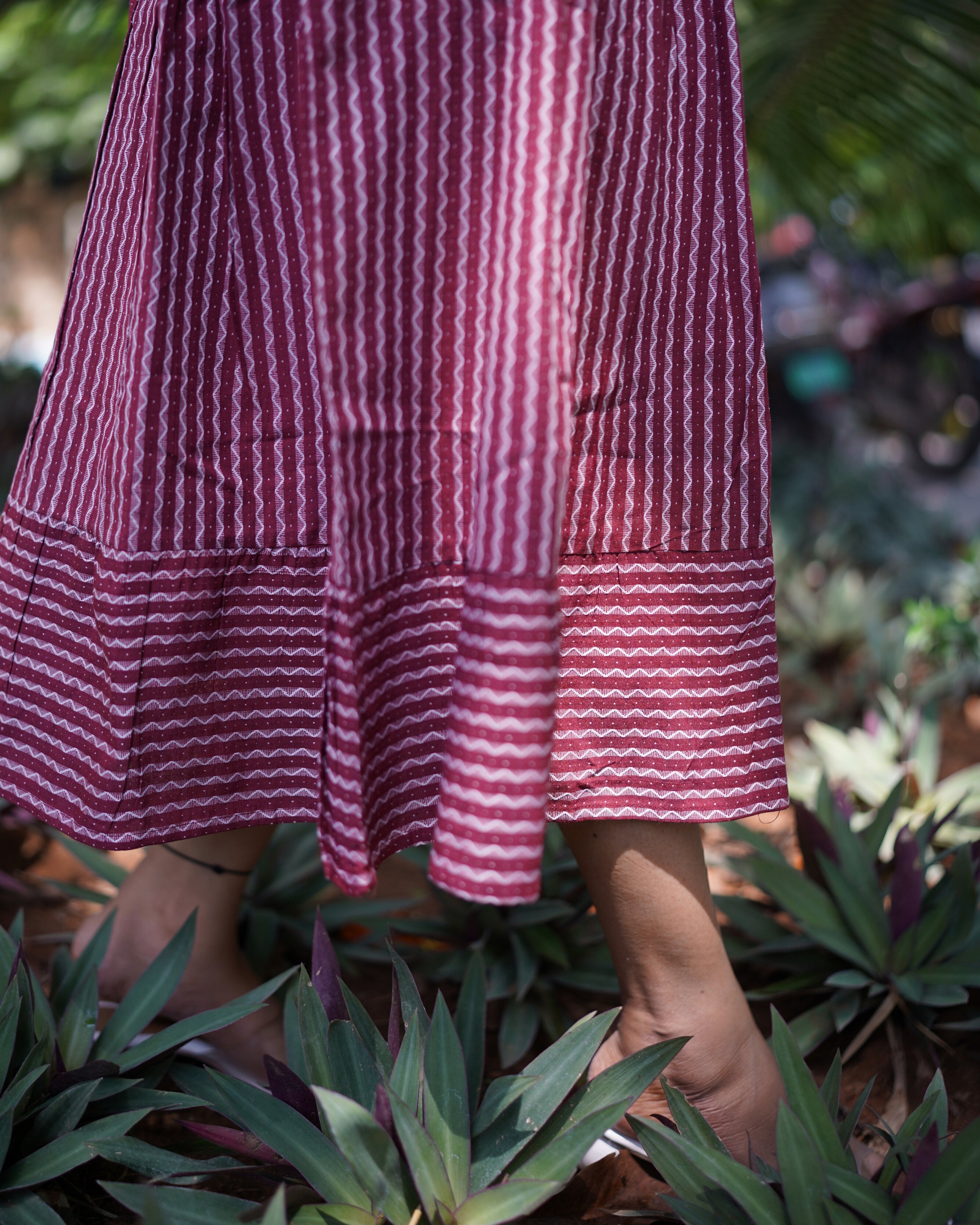 M-Parvati | Maternity Maxi with Top Lining [Double Side Zips] - DISPATCH DATE _ SEP 01