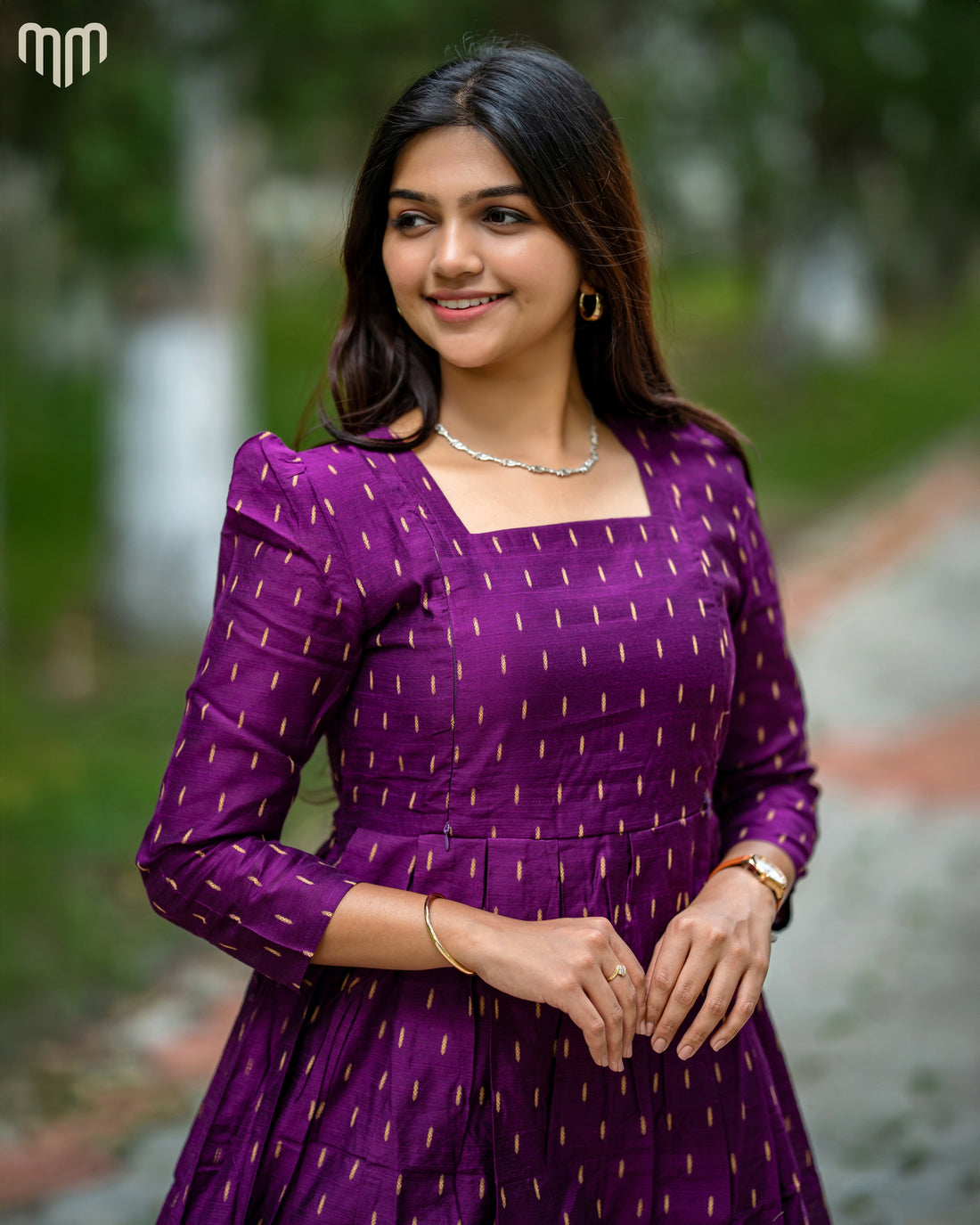 MagilMathi_V2 | Maternity Maxi with Full Lining [Double Side Zips]