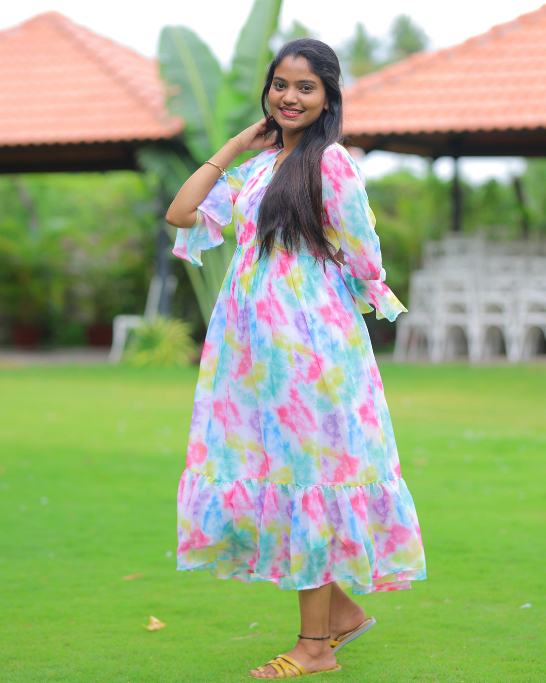 Vannam | Maternity Maxi with Full Lining [Double Side Zips]
