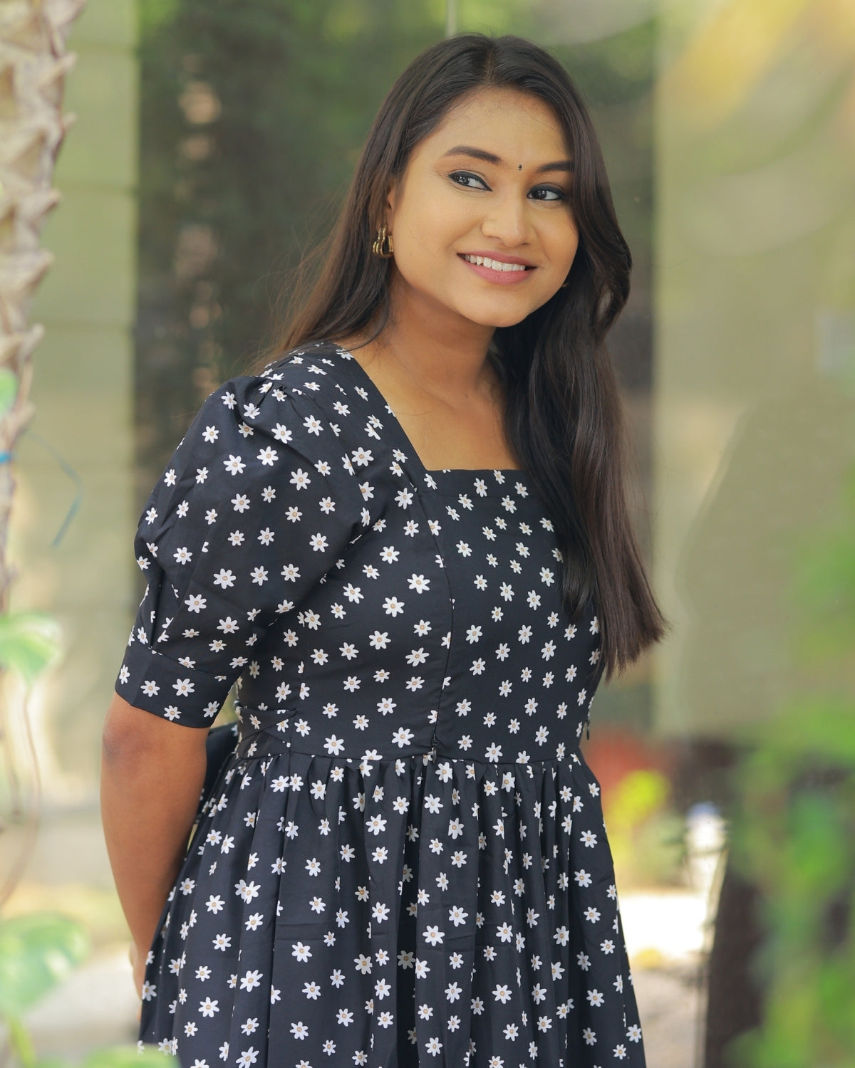 Pretty Black | Maternity Kurti