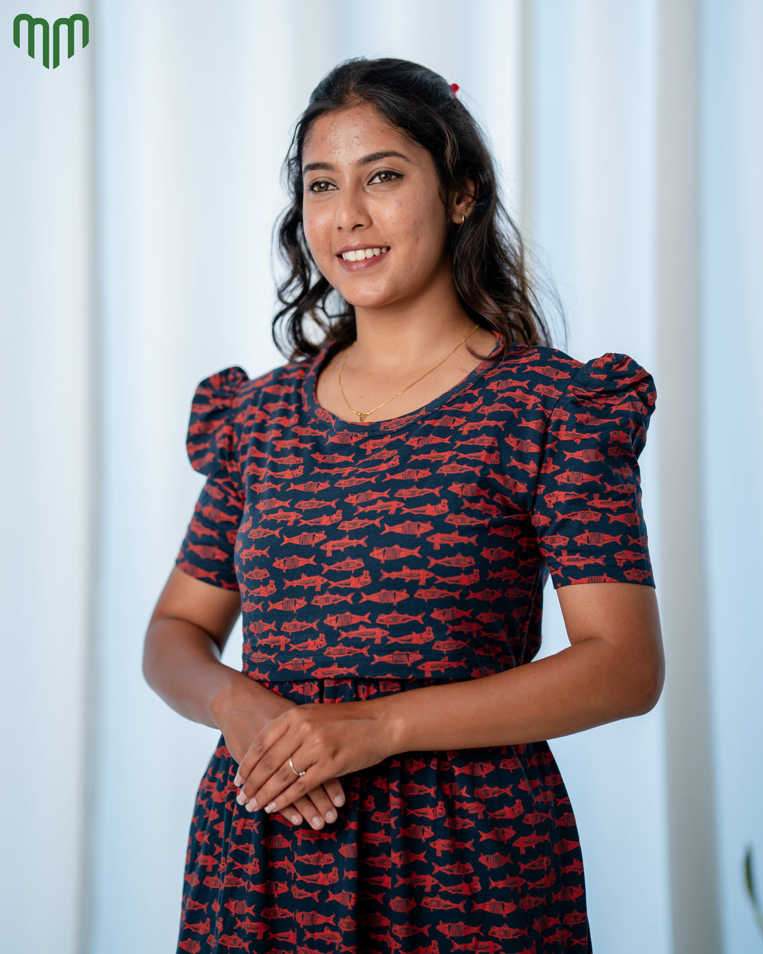 Fishy Zipless Maternity Loungewear – Full Length