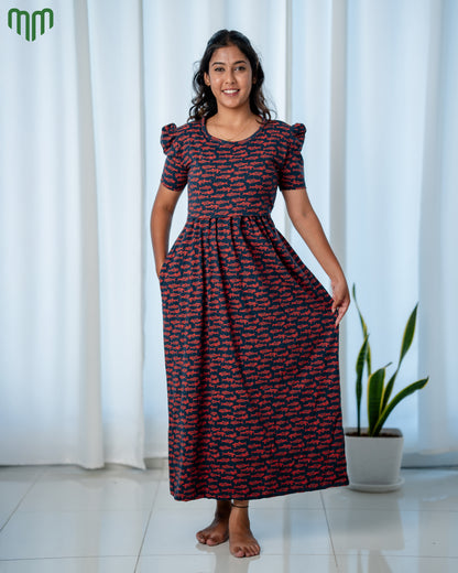 Fishy Zipless Maternity Loungewear – Full Length