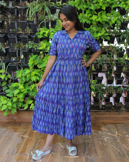 Bhu-Ikkat | Maternity Kurti