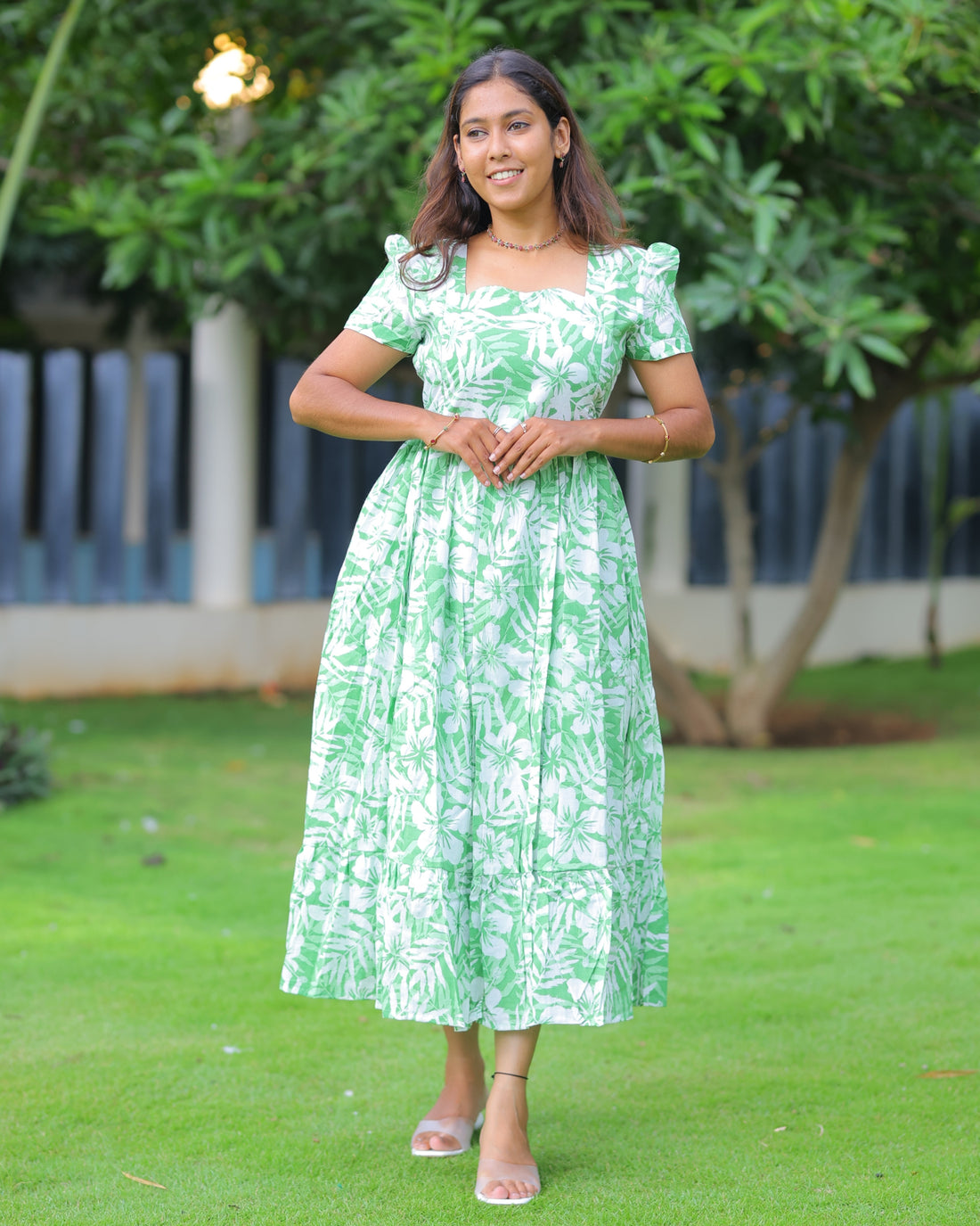 Vaisha Maxi with Lining [Double Side Zips]