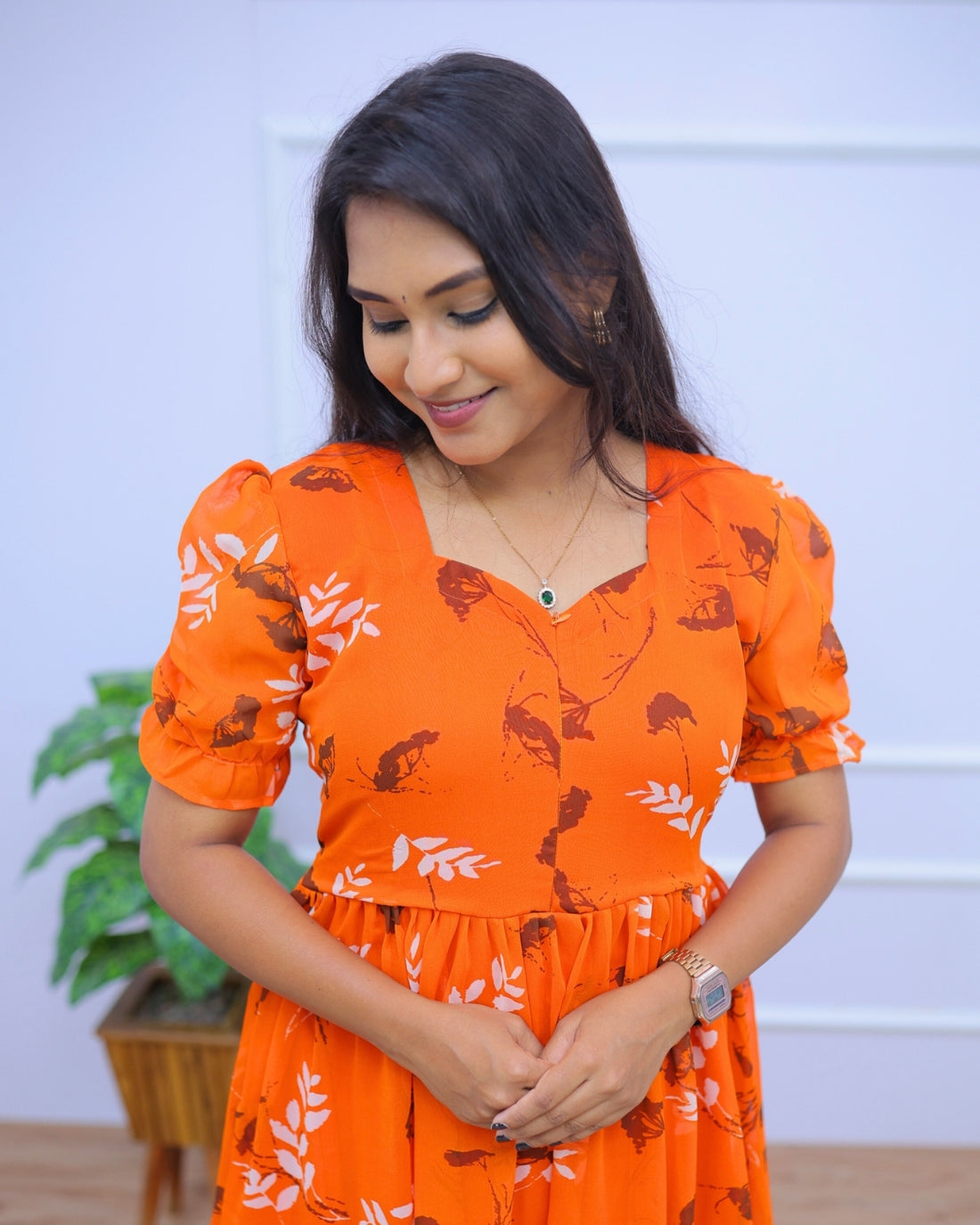 Niranjana | Maternity Kurti with Lining [CENTER ZIP]