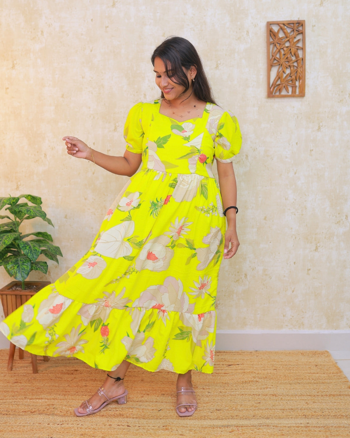 Yellow Bud | Non-Maternity Kurti