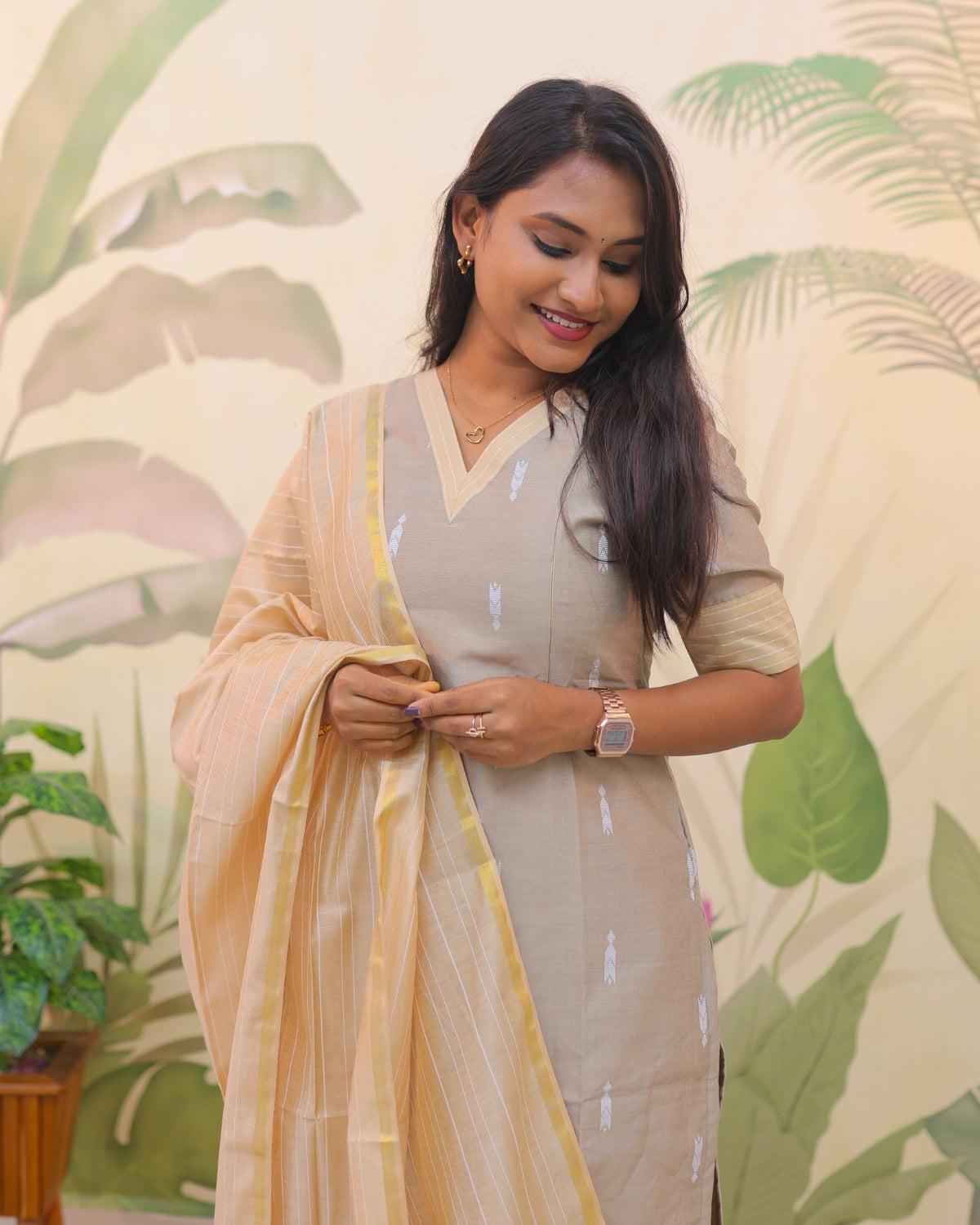 Yashvi | Maternity Kurta Set with Lining