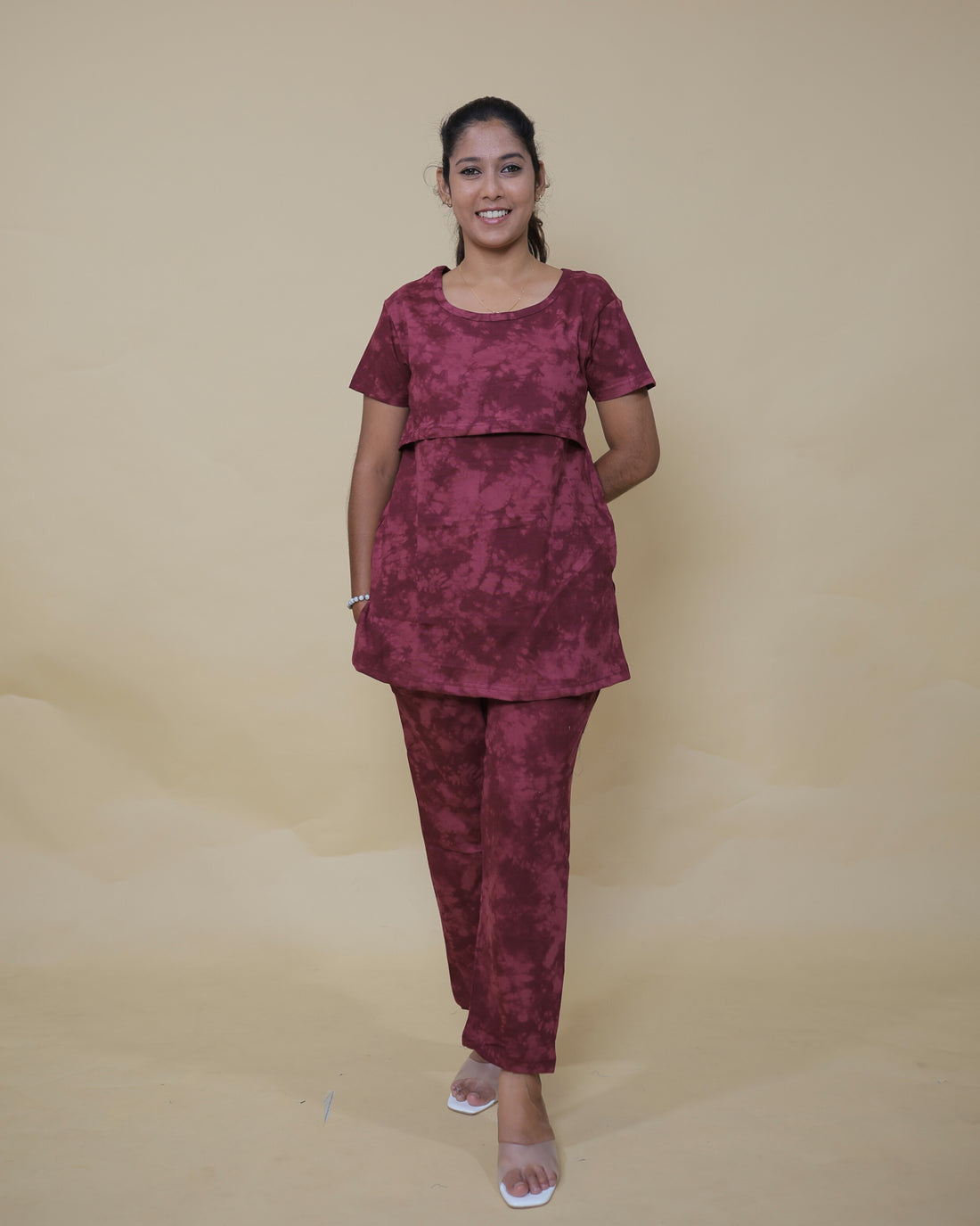 Gargi | Zipless Feeding Pant Set