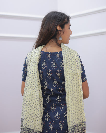 Tanisha | Maternity Kurti with Lining [TOP + PANT + DUPATTA]