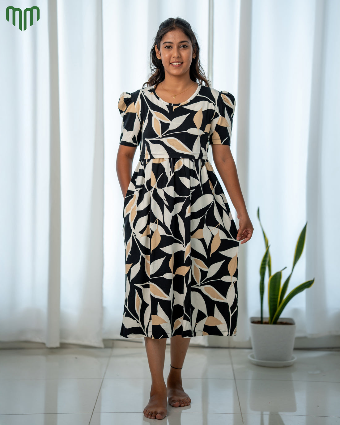 Rianna Zipless Maternity Loungewear – Calf Length