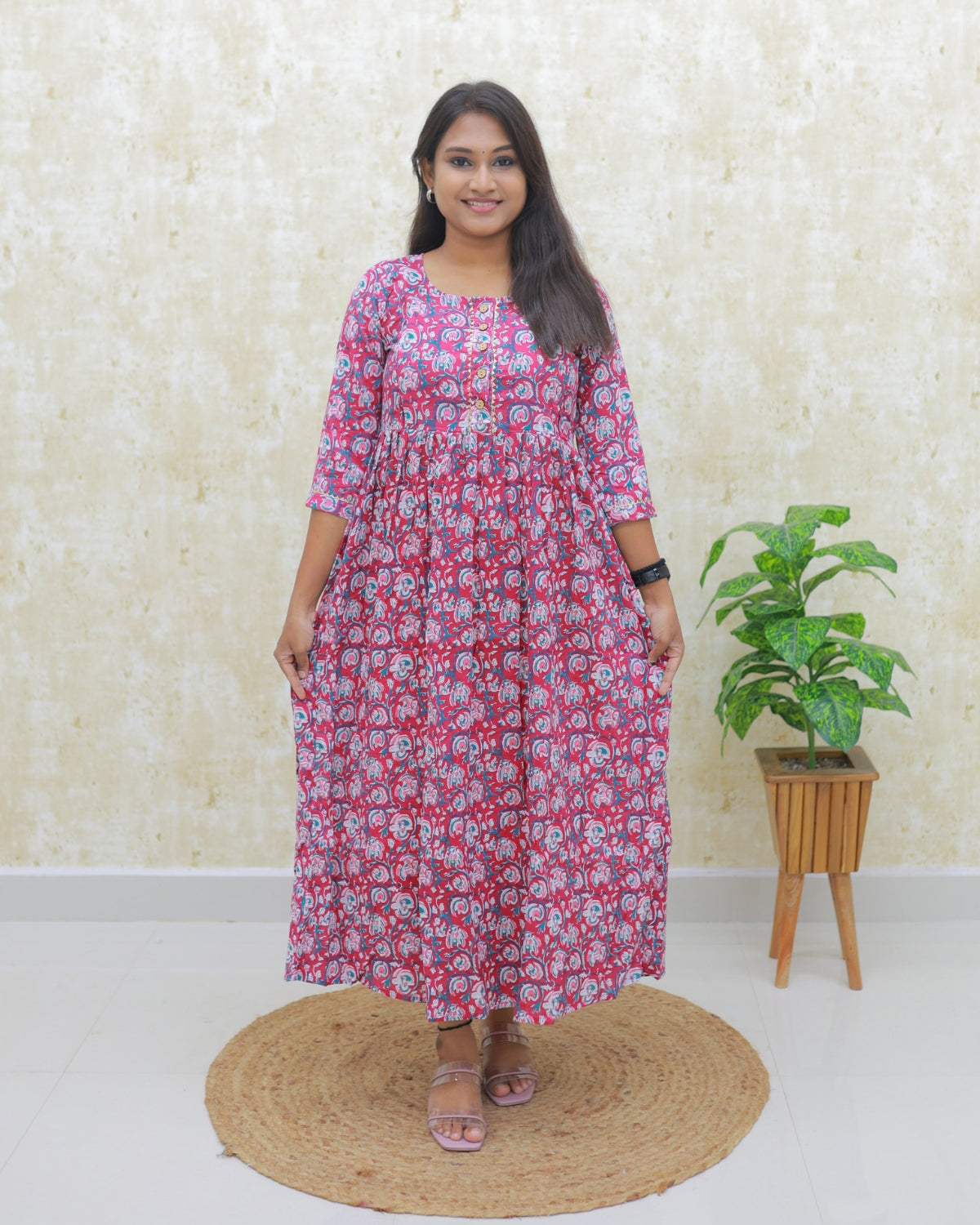 Shila | Maternity Cotton Kurti