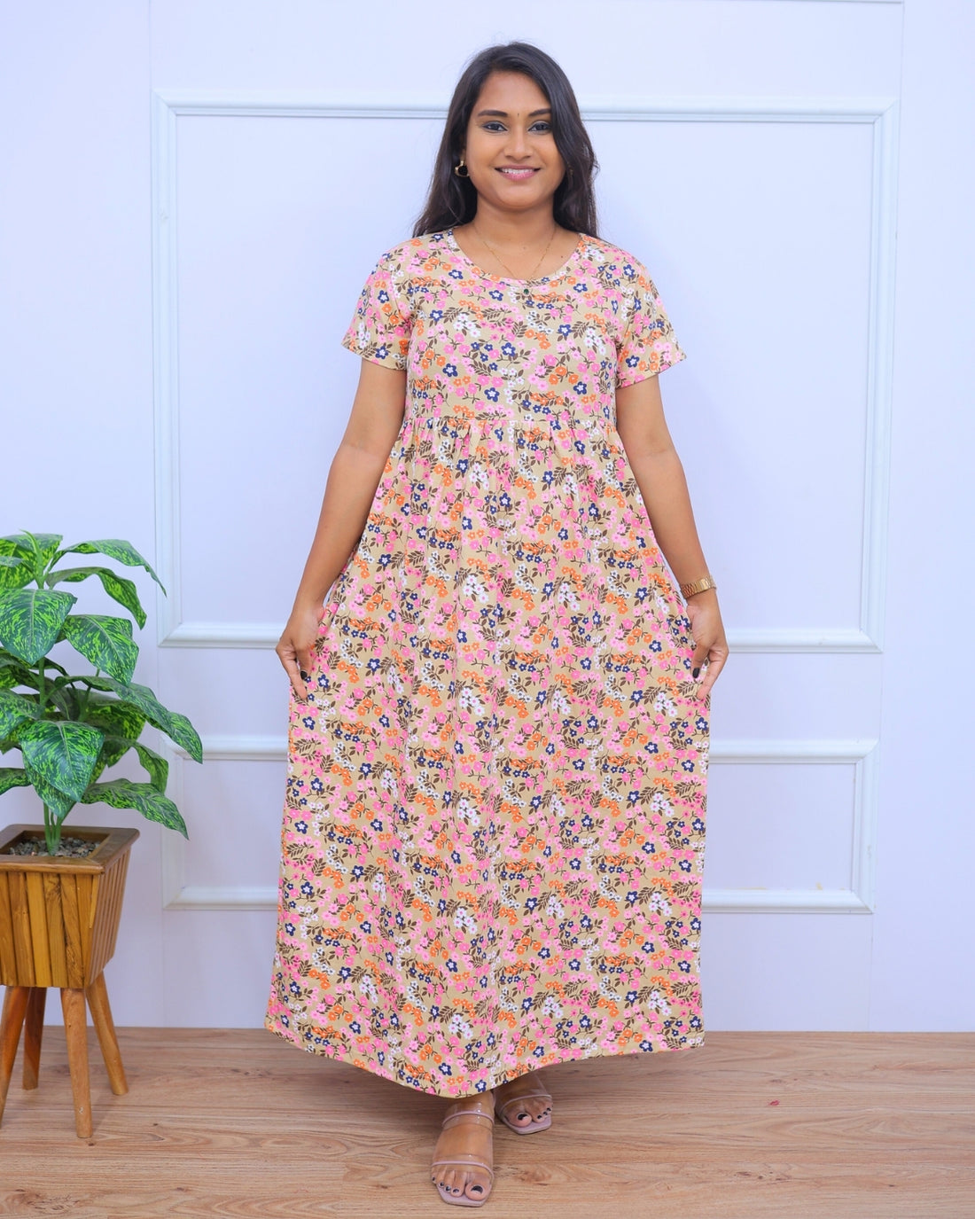 Abirami | Casual Non-Maternity Loungewear - Normal Sleeve | Full Length