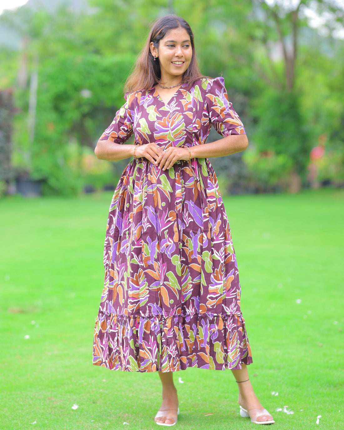 Yurekha Maxi with Lining [Double Side Zips]