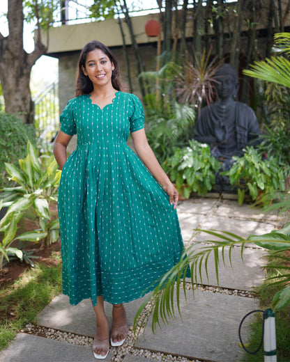 Priyanga | Maternity Maxi with Top Lining [Double Side Zips] - DISPATCH DATE _ SEP 01