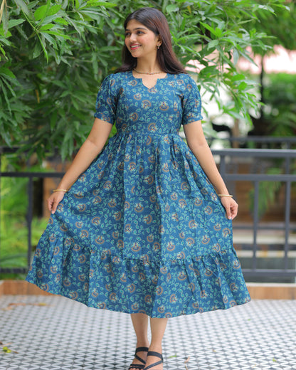 Ambika | Maternity Maxi [Double Side Zips]