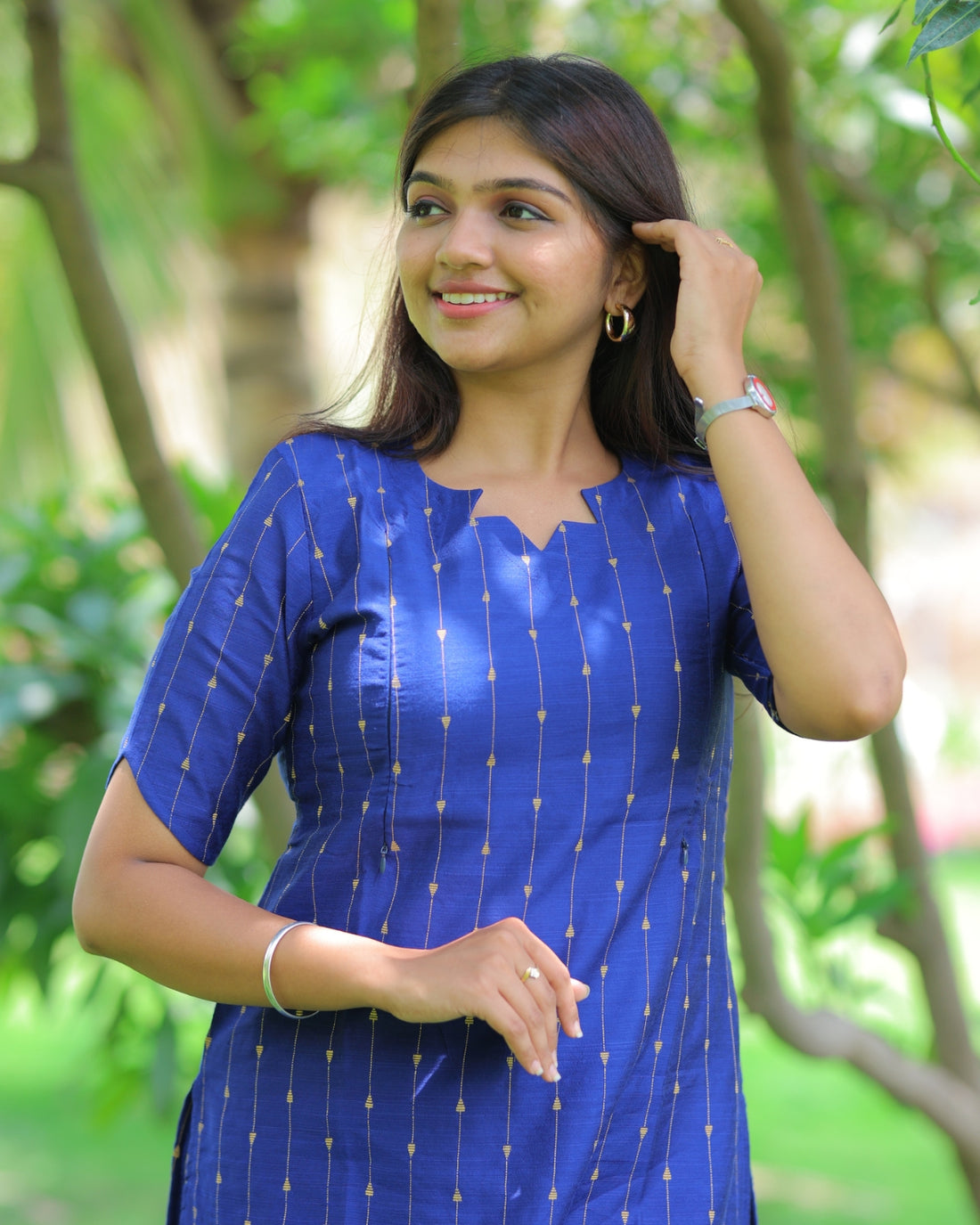 Royal_Thugil | Maternity Kurti with Lining [TOP ONLY]
