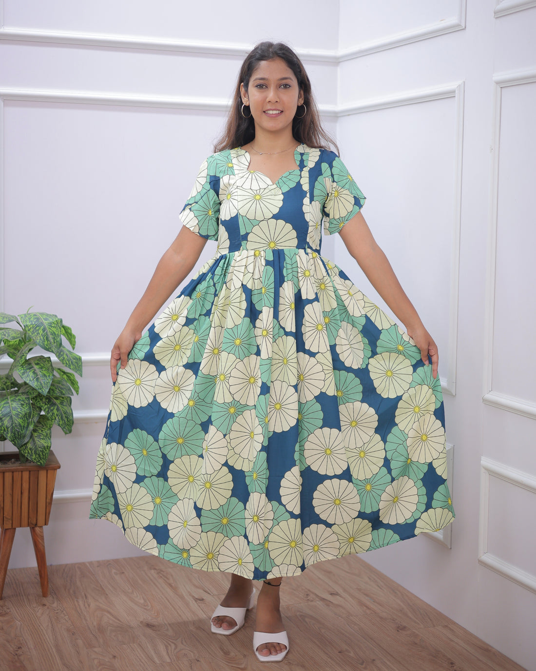 Blossom | Maternity Maxi [Double Side Zips]