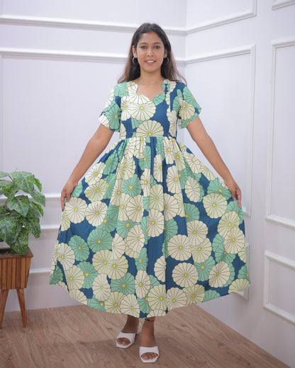 Blossom | Maternity Maxi [Double Side Zips]