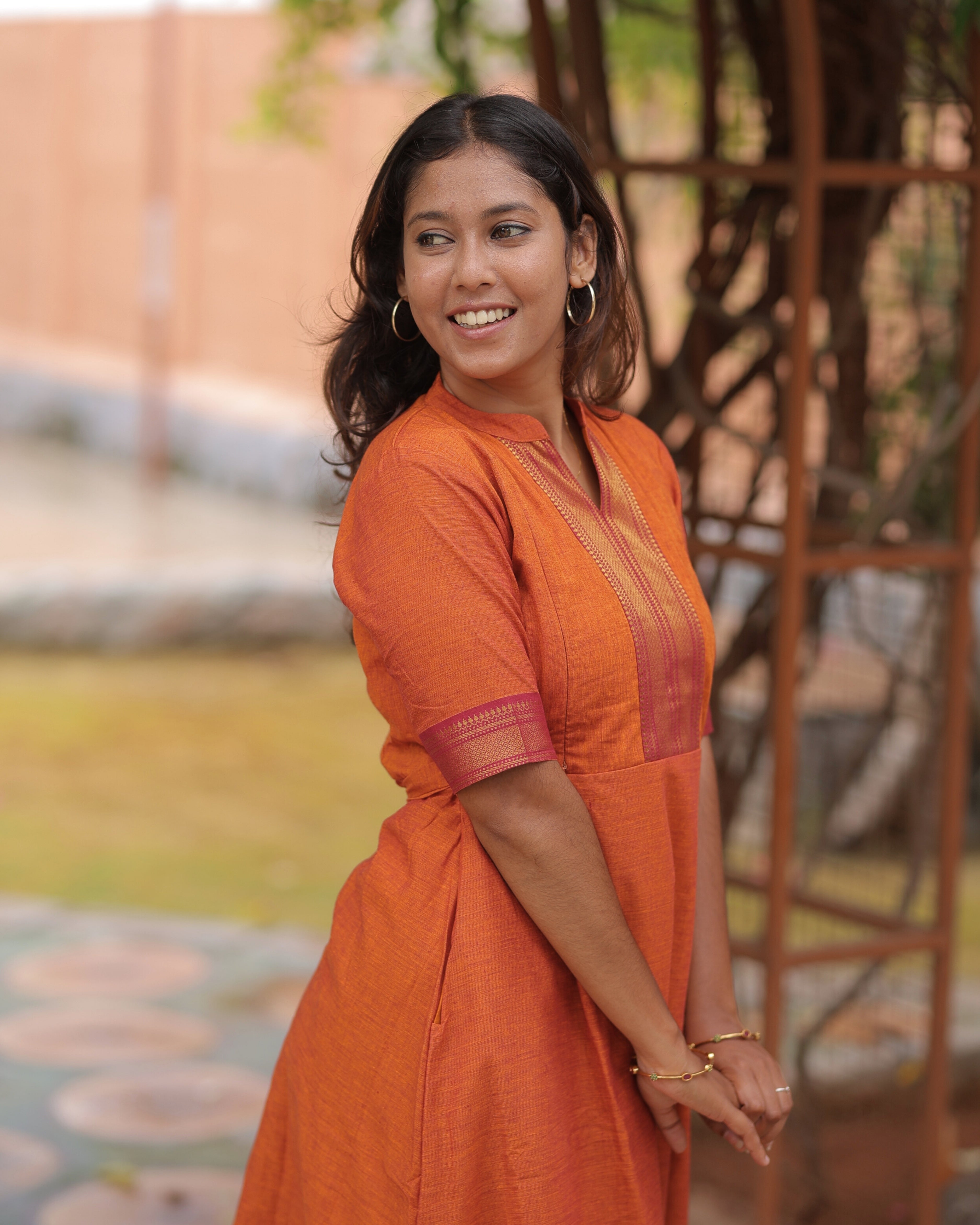 Mangai V1 | Maternity Maxi with Lining [Double Side Zips]