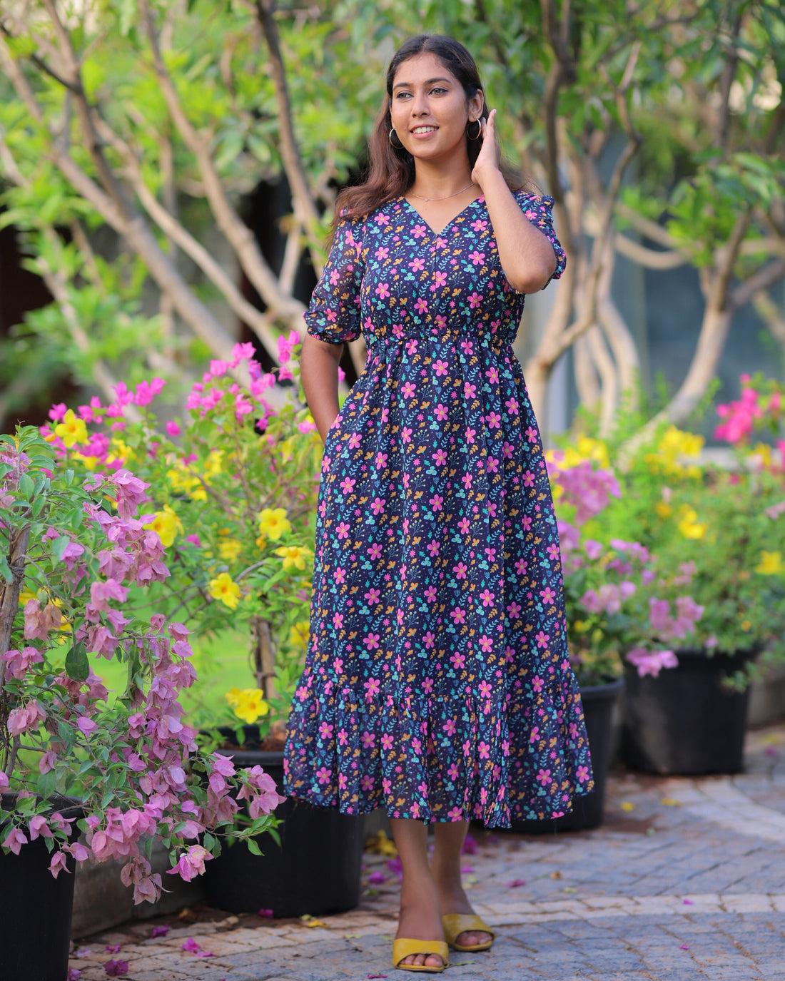 Miraya Maxi with Lining [Center Zip]