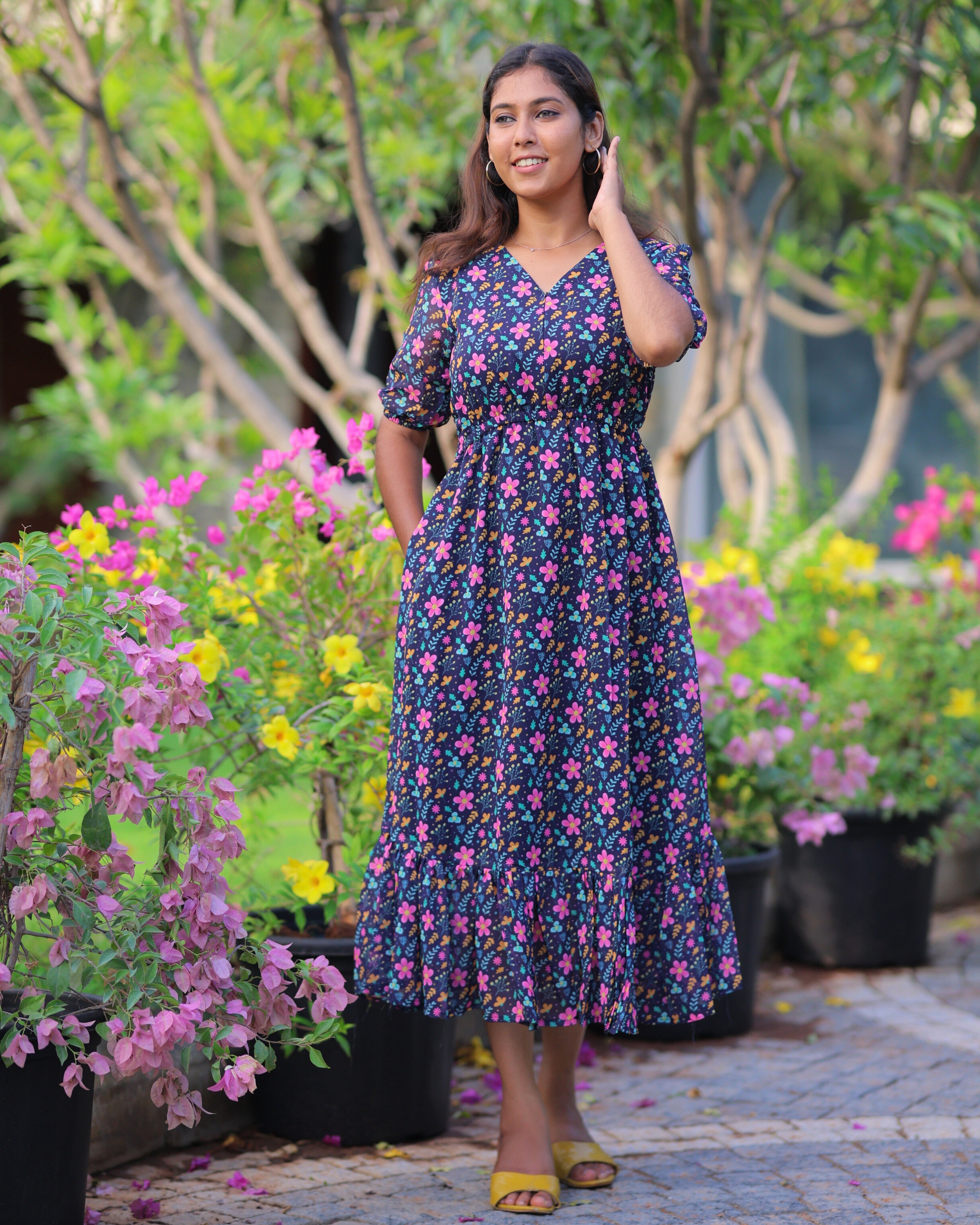 Miraya Maxi with Lining [Center Zip]