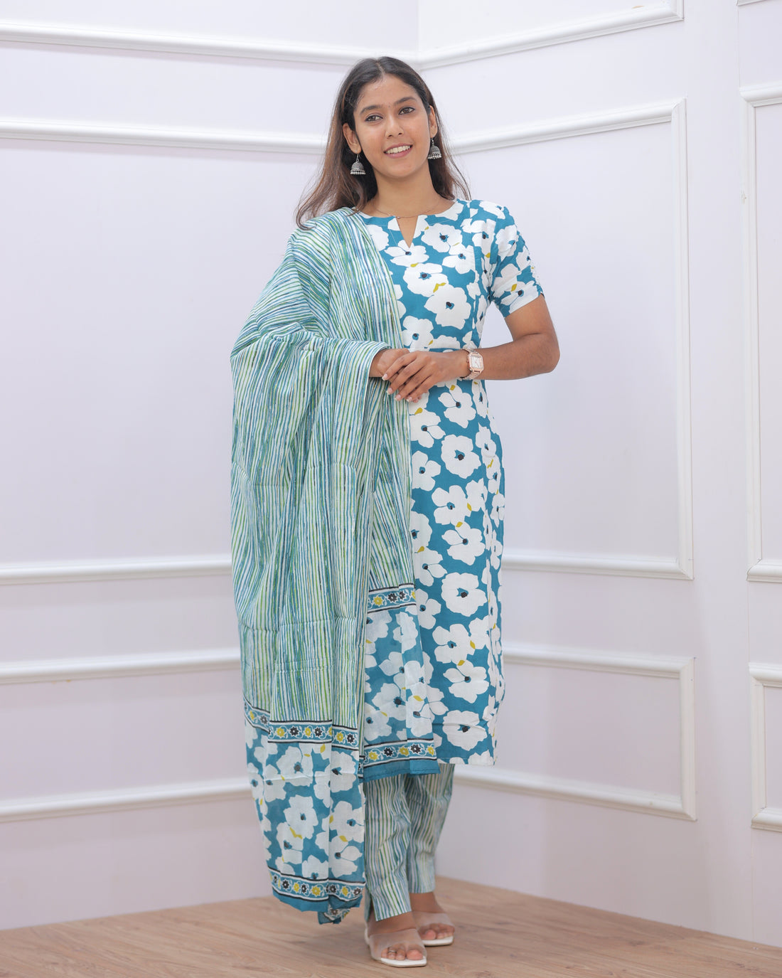Kiara | Maternity Kurti with Lining [TOP + PANT + DUPATTA]