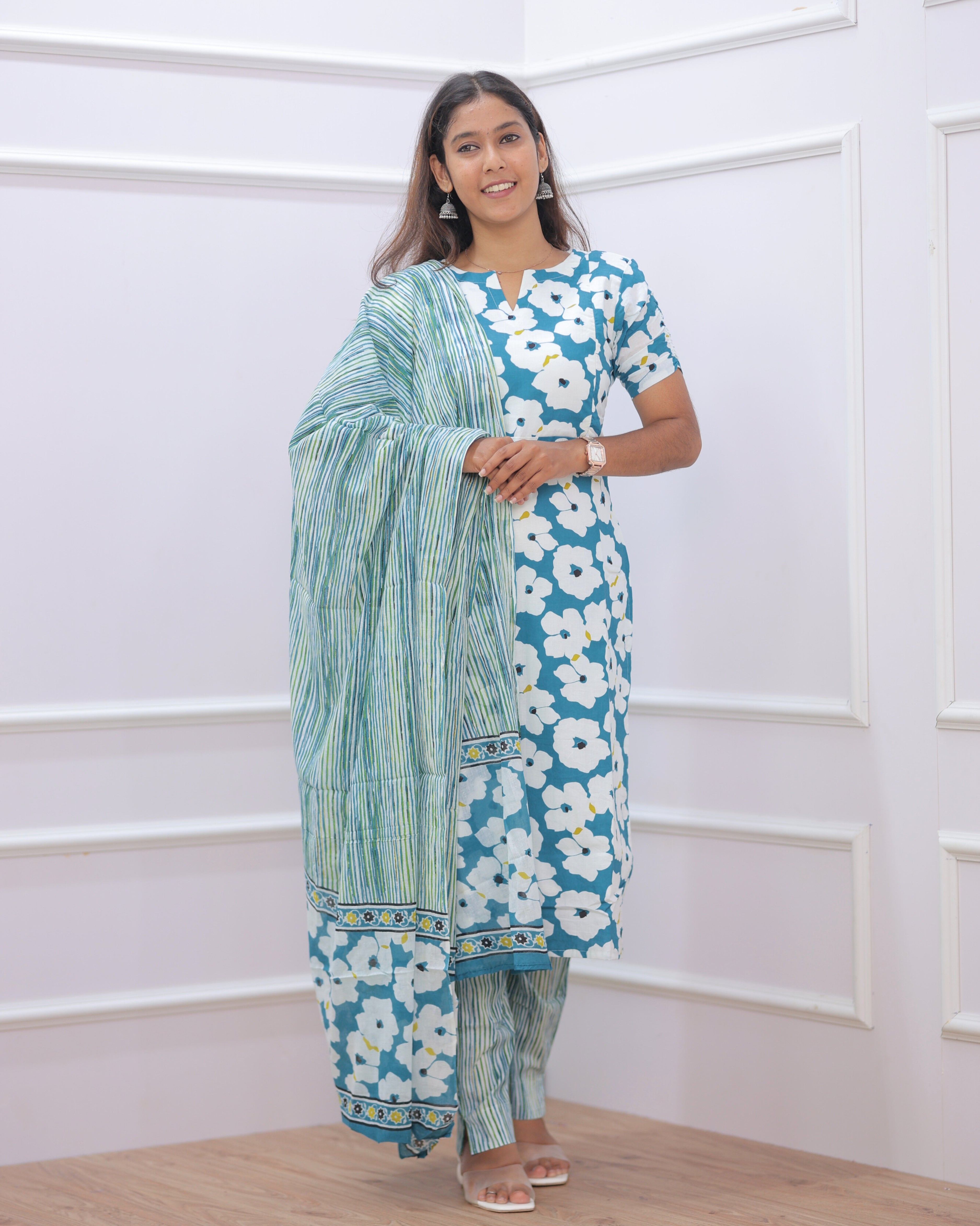 Kiara | Maternity Kurti with Lining [TOP + PANT + DUPATTA]
