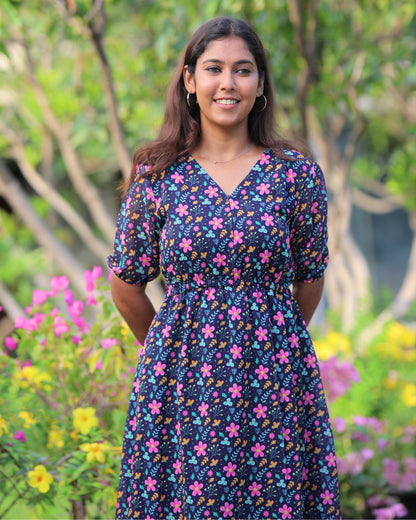 Miraya Maxi with Lining [Center Zip]