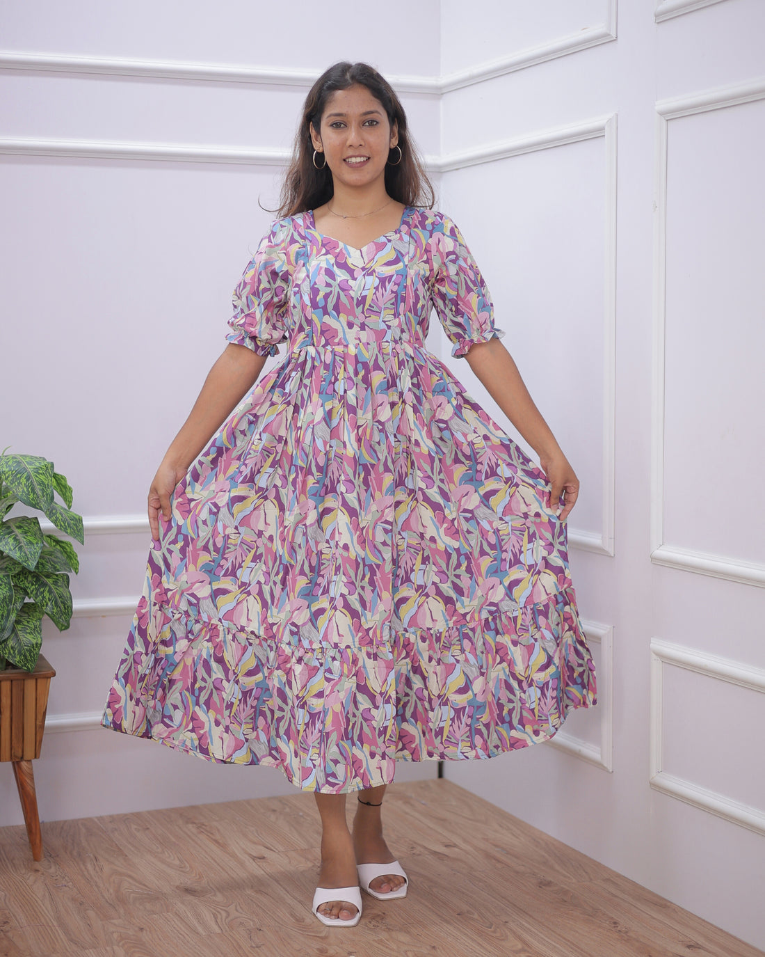 Pretty | Maternity Maxi [Double Side Zips]