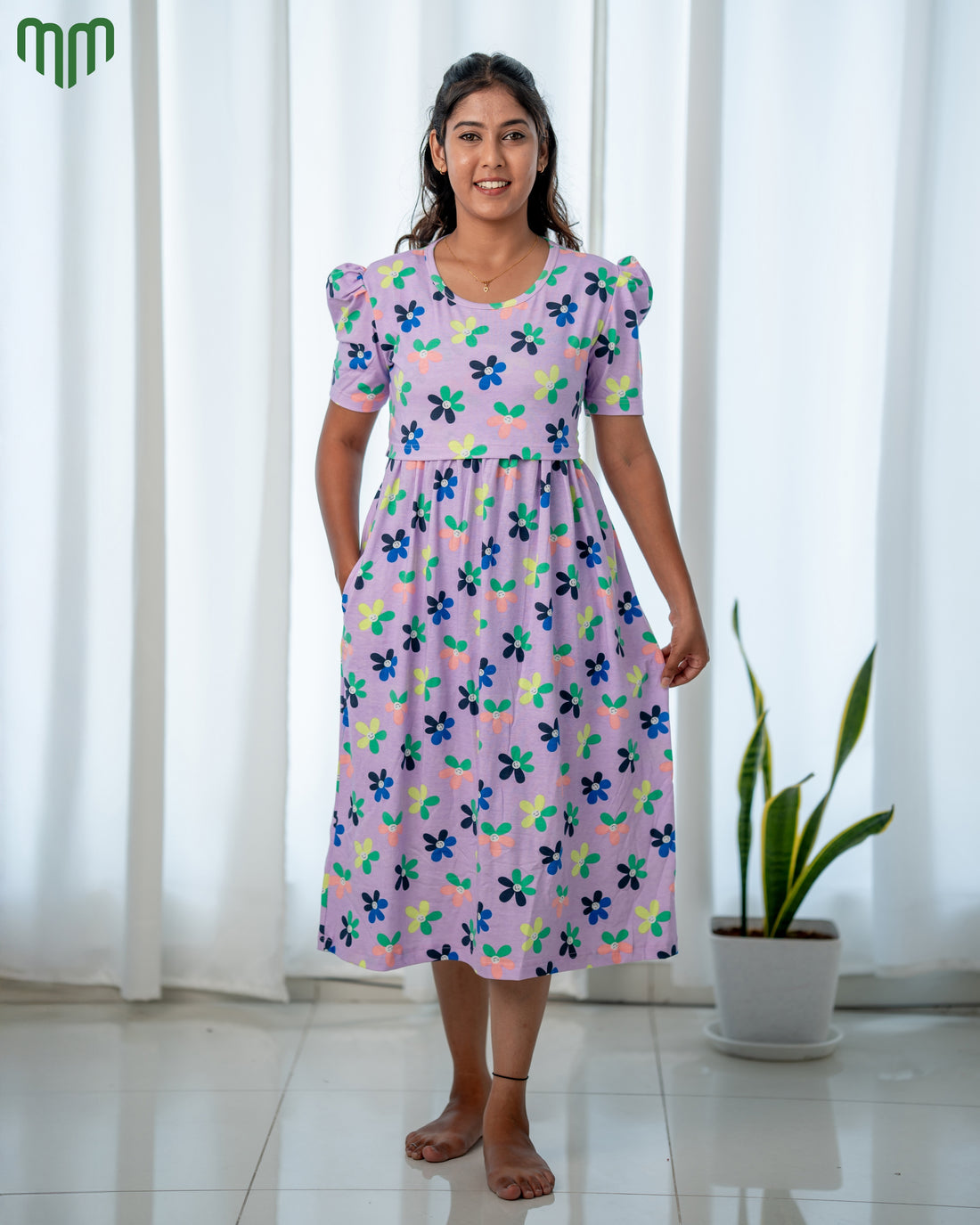 Prisha Zipless Maternity Loungewear – Calf Length