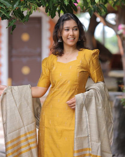 Kumutha | Maternity Kurti with Lining [TOP + PANT + DUPATTA]