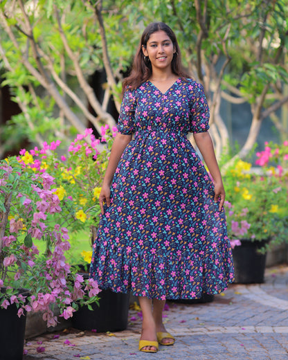 Miraya Maxi with Lining [Center Zip]