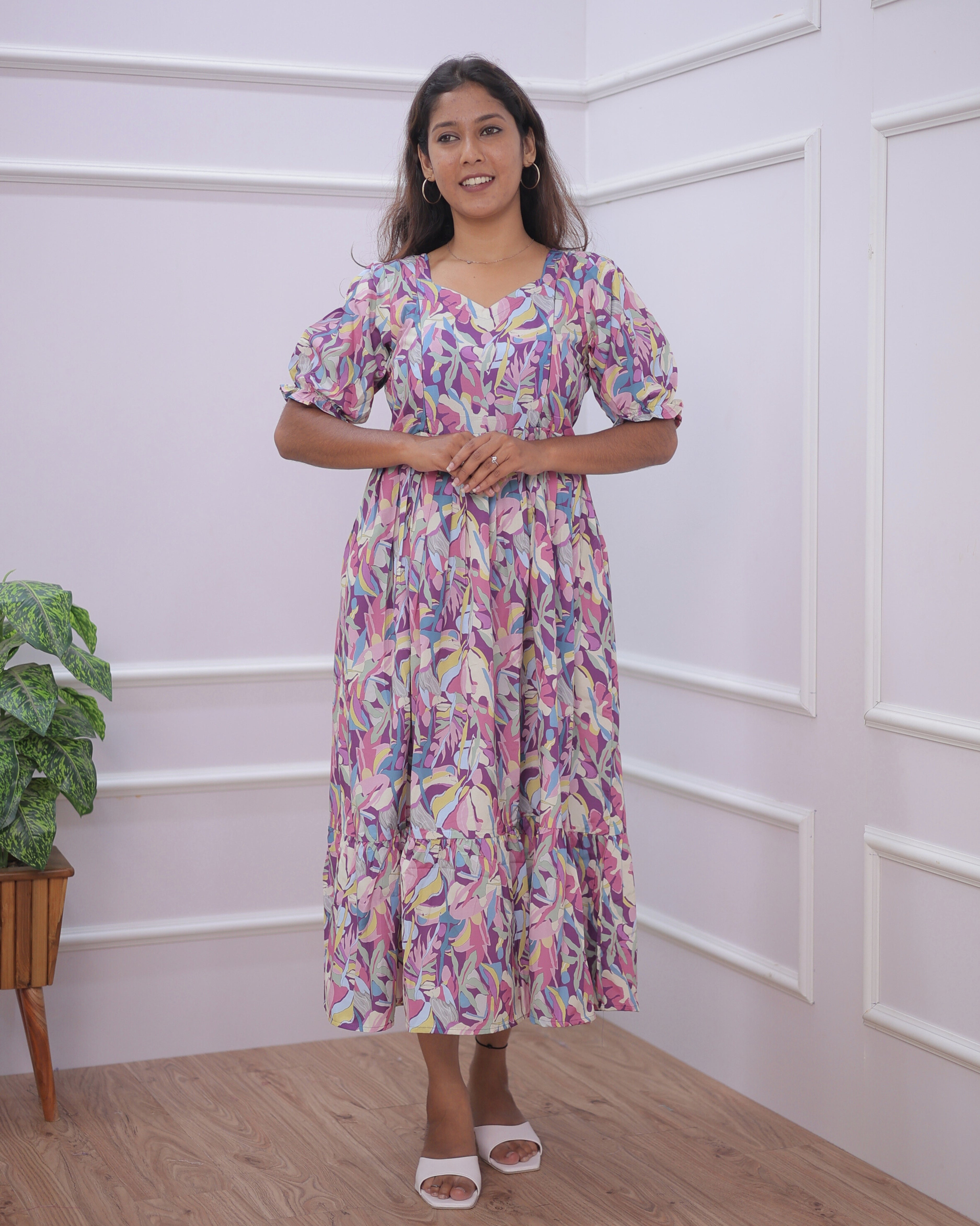 Pretty | Maternity Maxi [Double Side Zips]