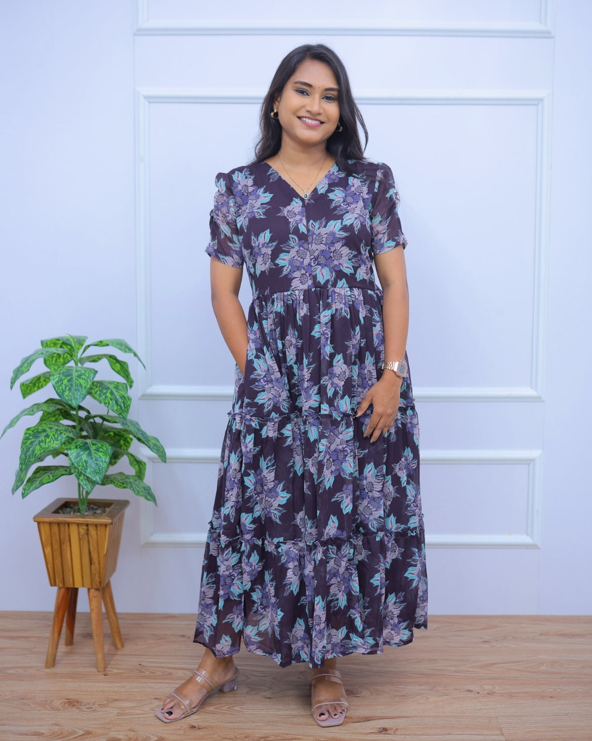 Deepa | Maternity Kurti with Lining [CENTER ZIP]