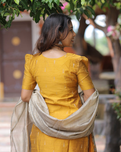 Kumutha | Maternity Kurti with Lining [TOP + PANT + DUPATTA]