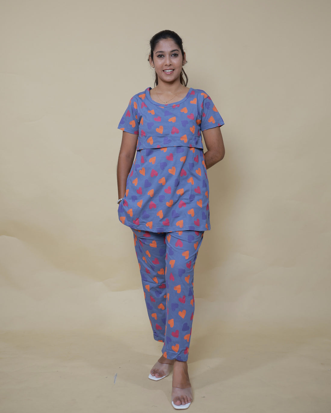Savya | Zipless Feeding Pant Set