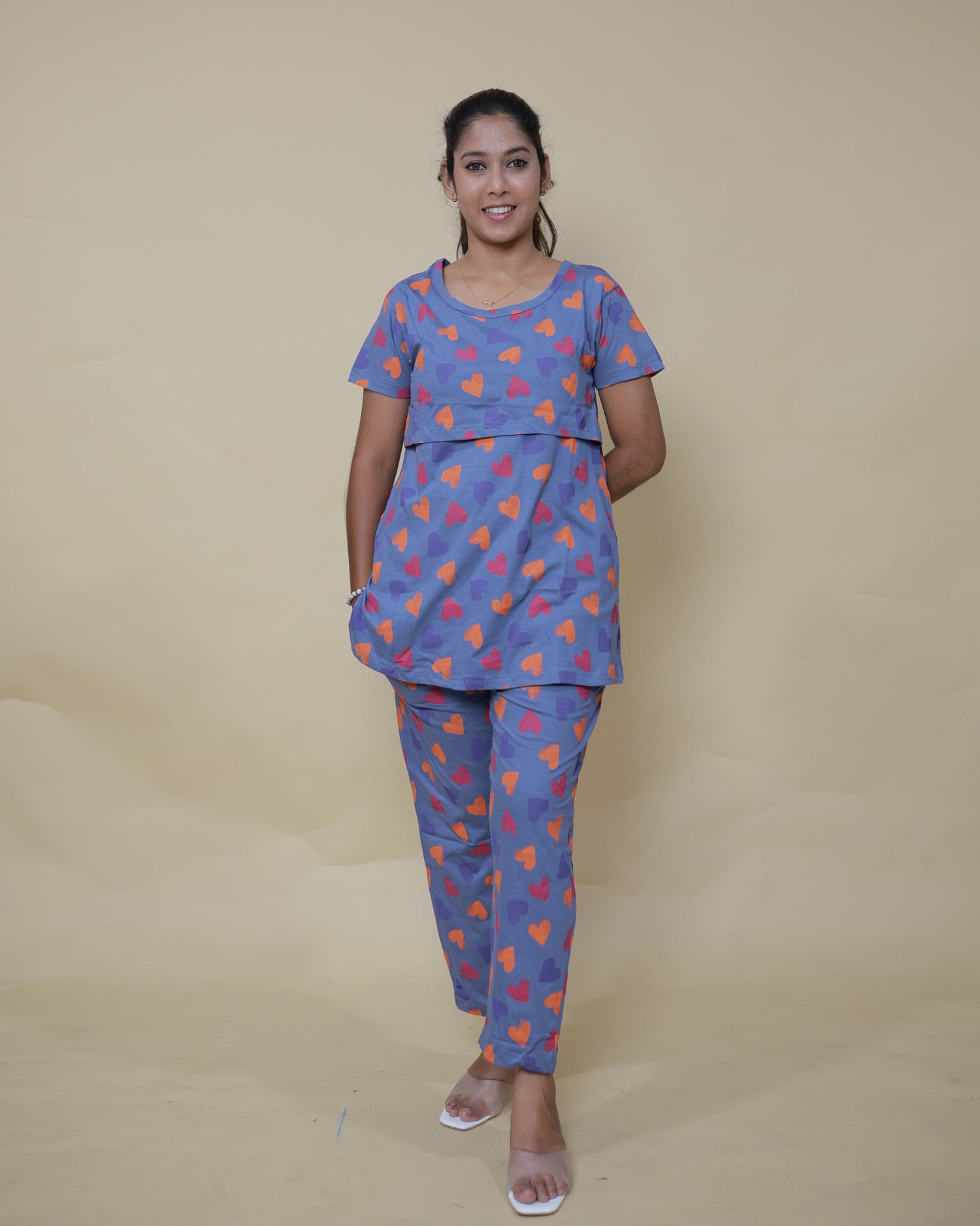 Savya | Zipless Feeding Pant Set