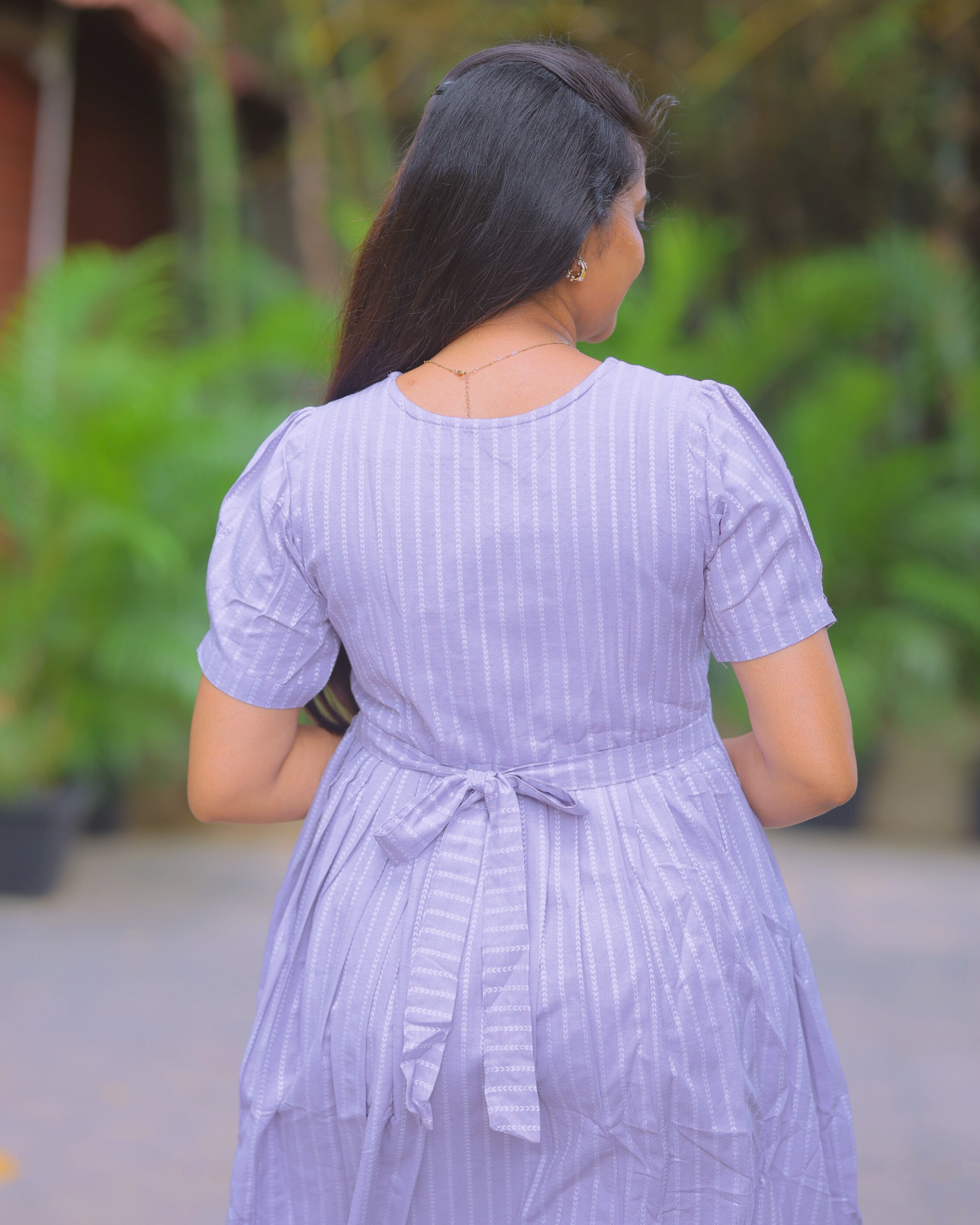 Vilva_V3 Maternity Maxi with Top Lining [Double Side Zips]